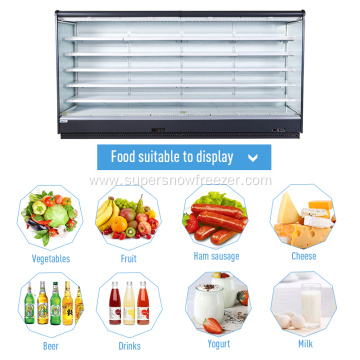 refrigerated Multi-deck open display chiller fridge